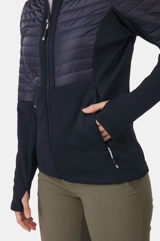 DIDRIKSONS Annema Fullzip 6 Hybride Softshell Jas Dames 8 DIDRIKSONS Annema Fullzip 6 Hybride Softshell Jas Dames - Image 6