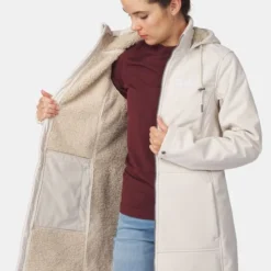 Jack Wolfskin Windy Valley Coat Softshell Parka Dames -Move Wear Verkoop 4064993523836 020 nl