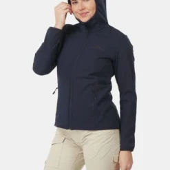 Jack Wolfskin Bornberg Softshell Jas Dames -Move Wear Verkoop 4064993654752 013 nl