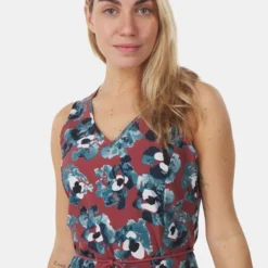 Jack Wolfskin Tioga Road Flower Dress Jurk Dames -Move Wear Verkoop 4064993664270 014 nl