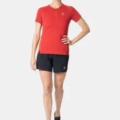 Odlo The Axalp Half-zip Running T-shirt Dames