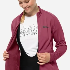 Jack Wolfskin Morobbia FZ Light Fleecejack Dames -Move Wear Verkoop d11af90045 3434 05 nl